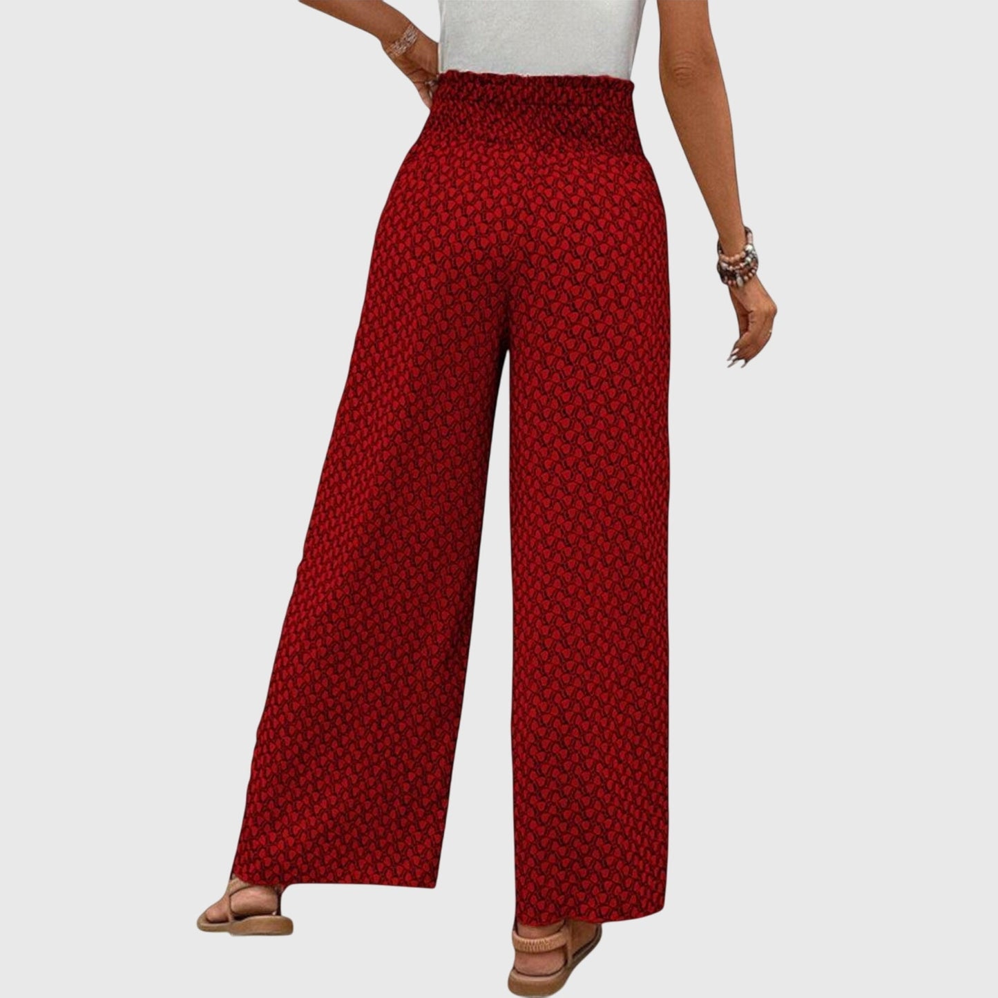 Brynn | Women’s Stylish Printed Palazzo Trousers