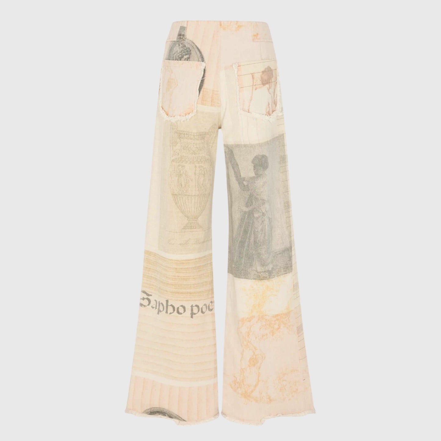 Kara | Women’s Wide Leg Printed Trousers