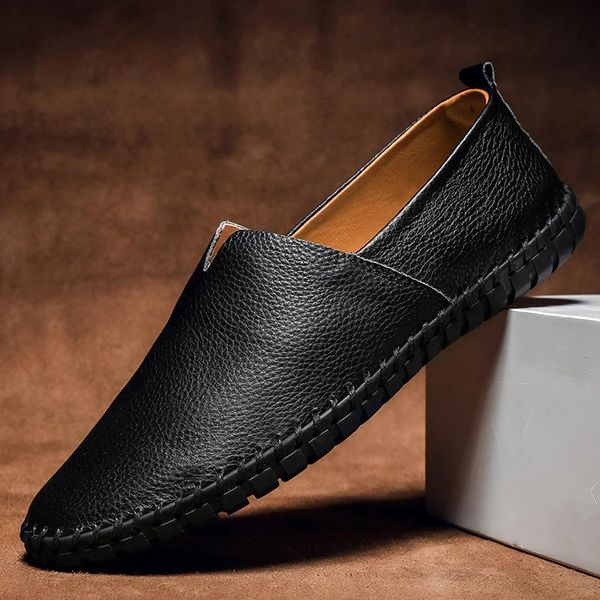 Peter | Men’s Hand Stitch Slip On Loafers