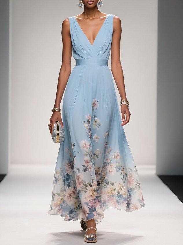 Celestia | Women’s Floral Wedding Maxi Dress