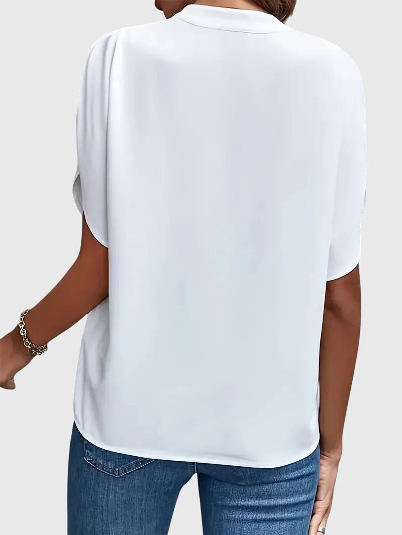 Madison | Women’s Soft Elegant V-Neck Blouse