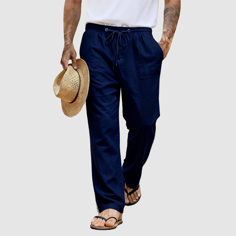 Darwin | Men’s Linen Drawstring Pants