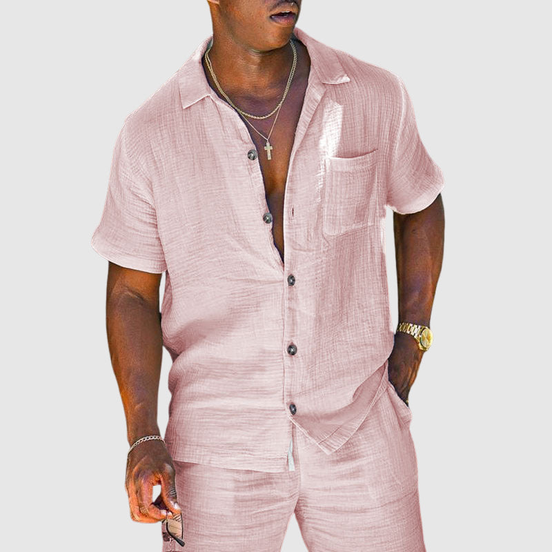 Francis | Men’s Textured Cotton Set