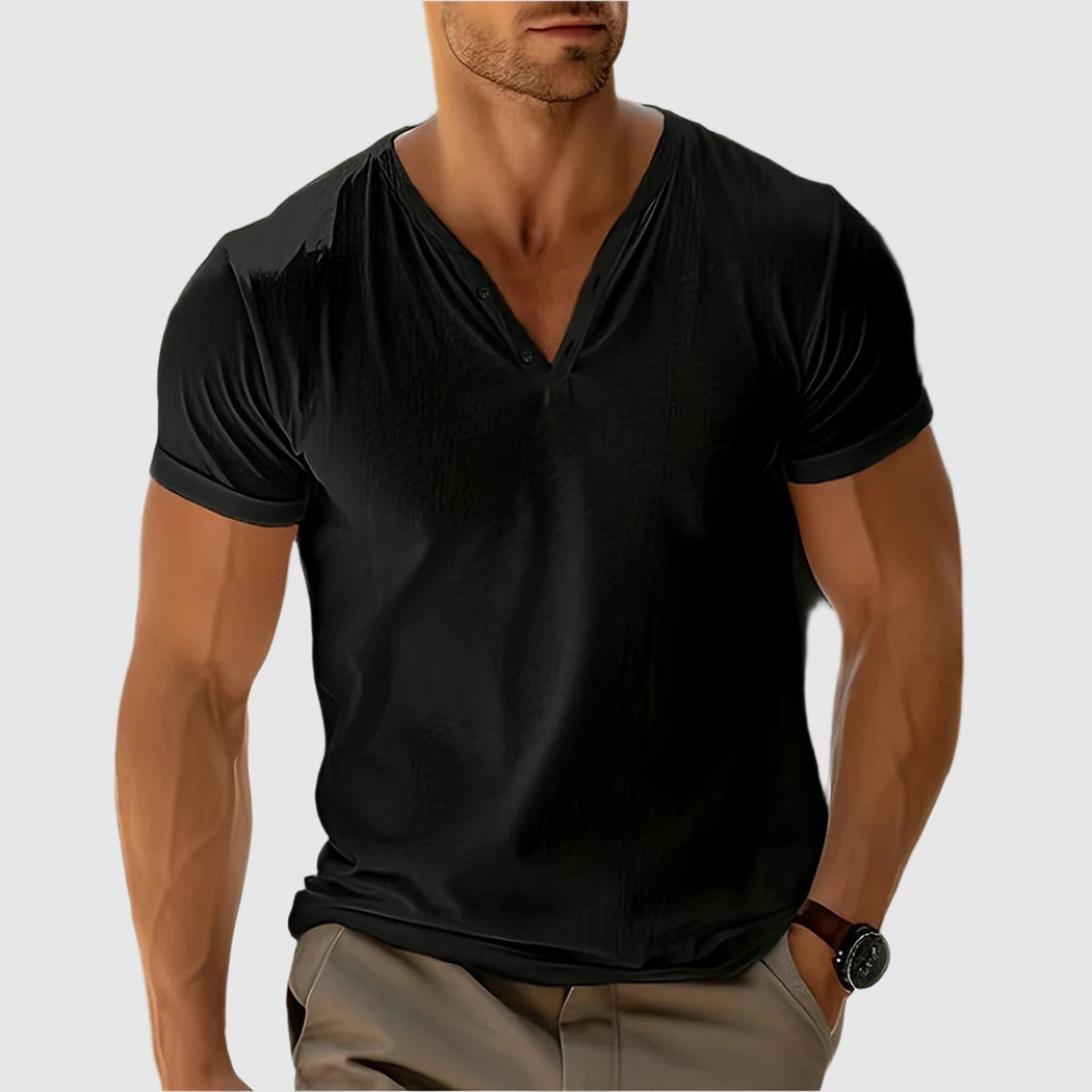 Dawson | Men’s Short Sleeve Henley Shirt