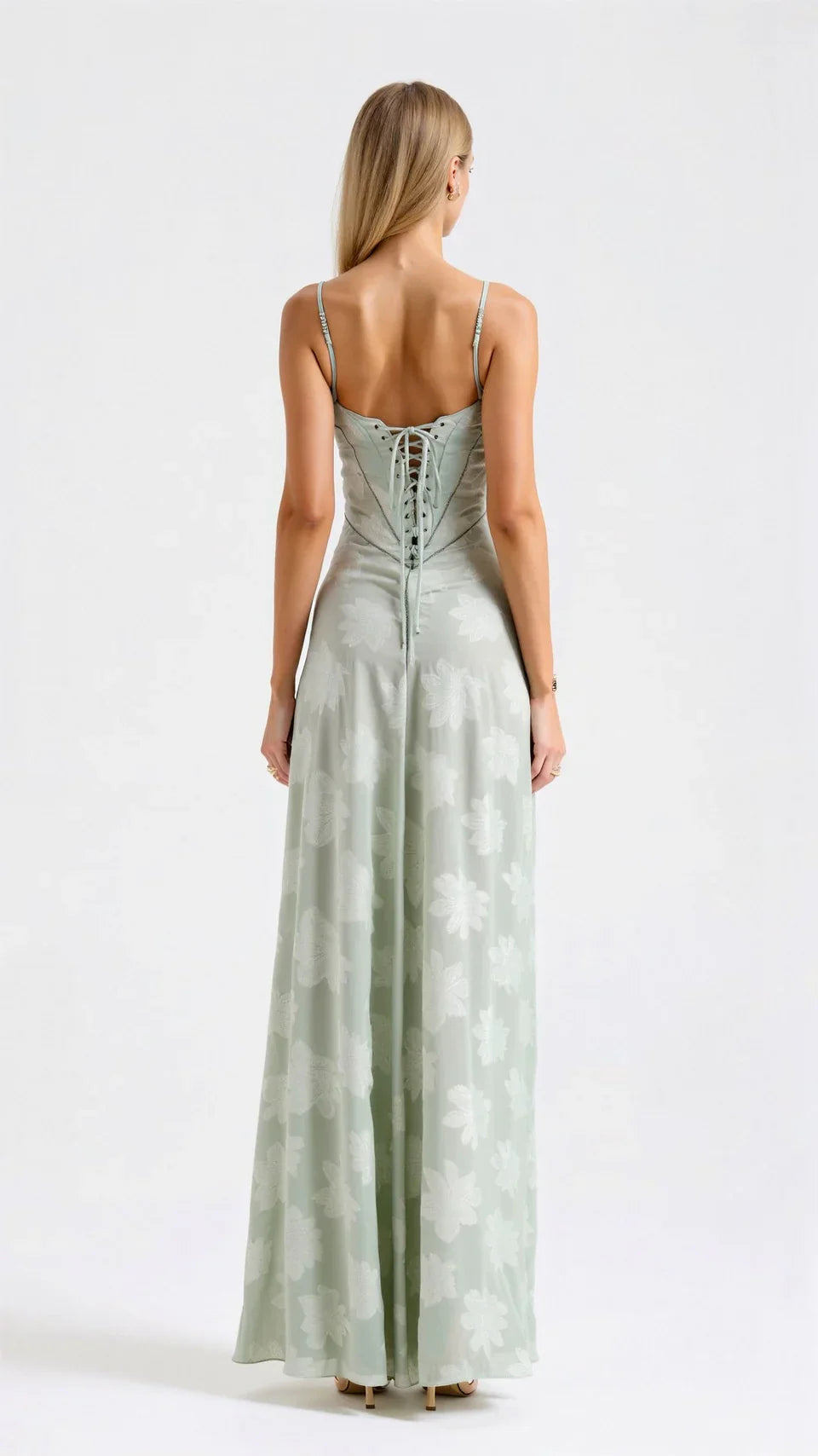 Athena | Women’s Lace Maxi Wedding Guest Dress