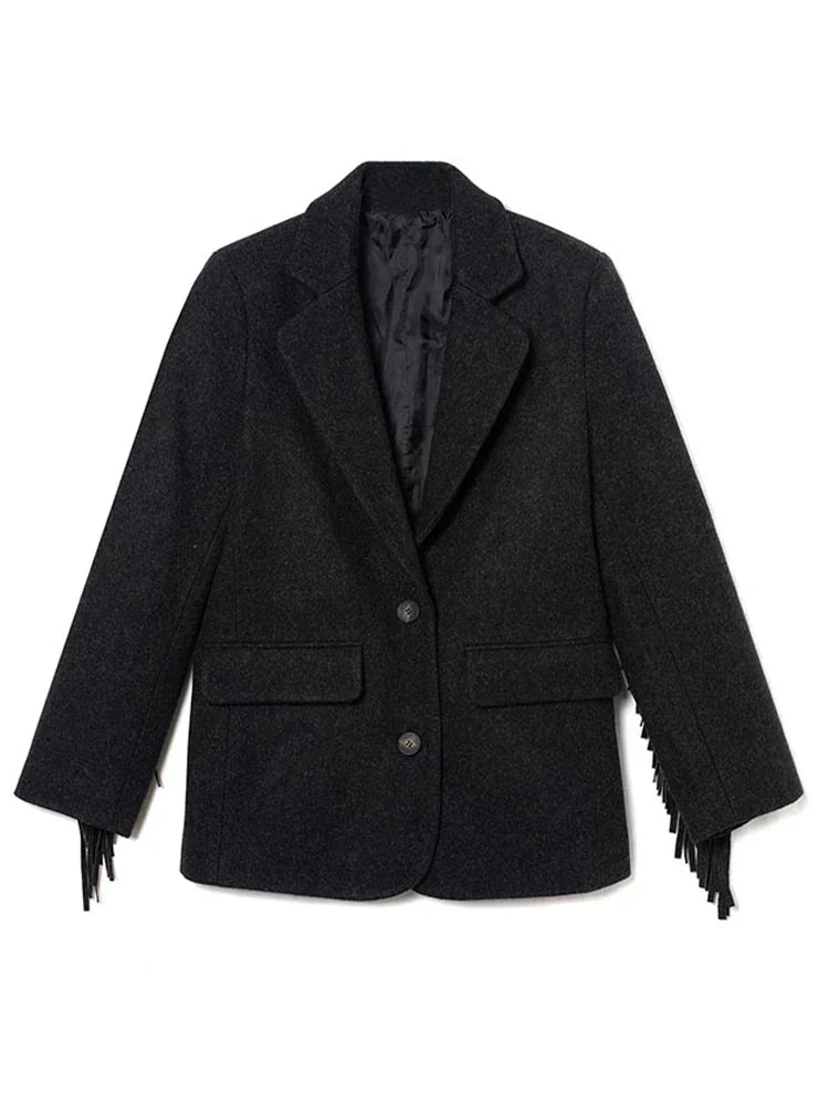Maura | Women’s Tassel Blazer Jacket