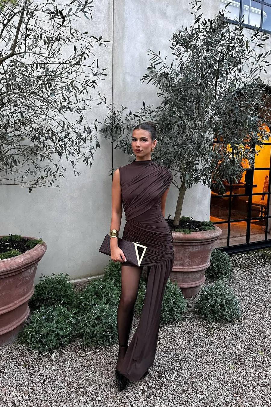 Rien | Women’s Asymmetric Mini Dress