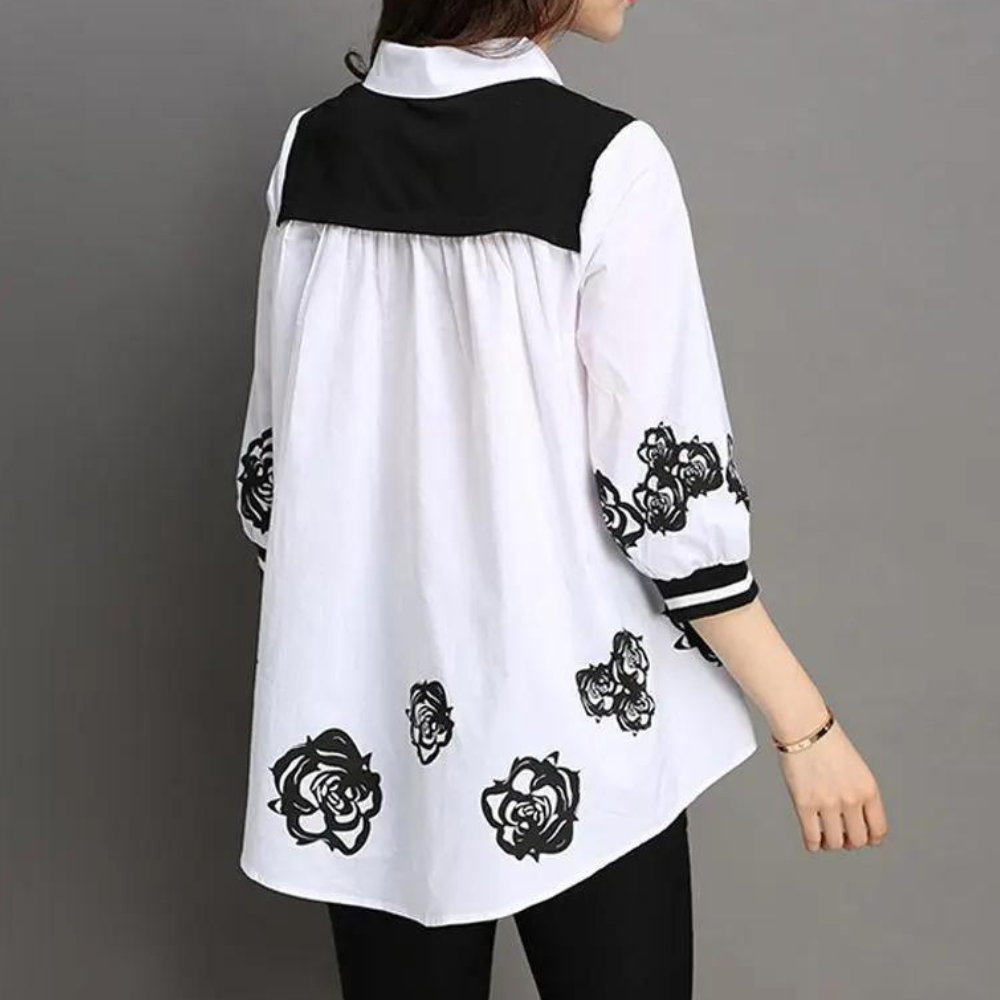 Macy | Women’s Blouse and Sweater Vest Set