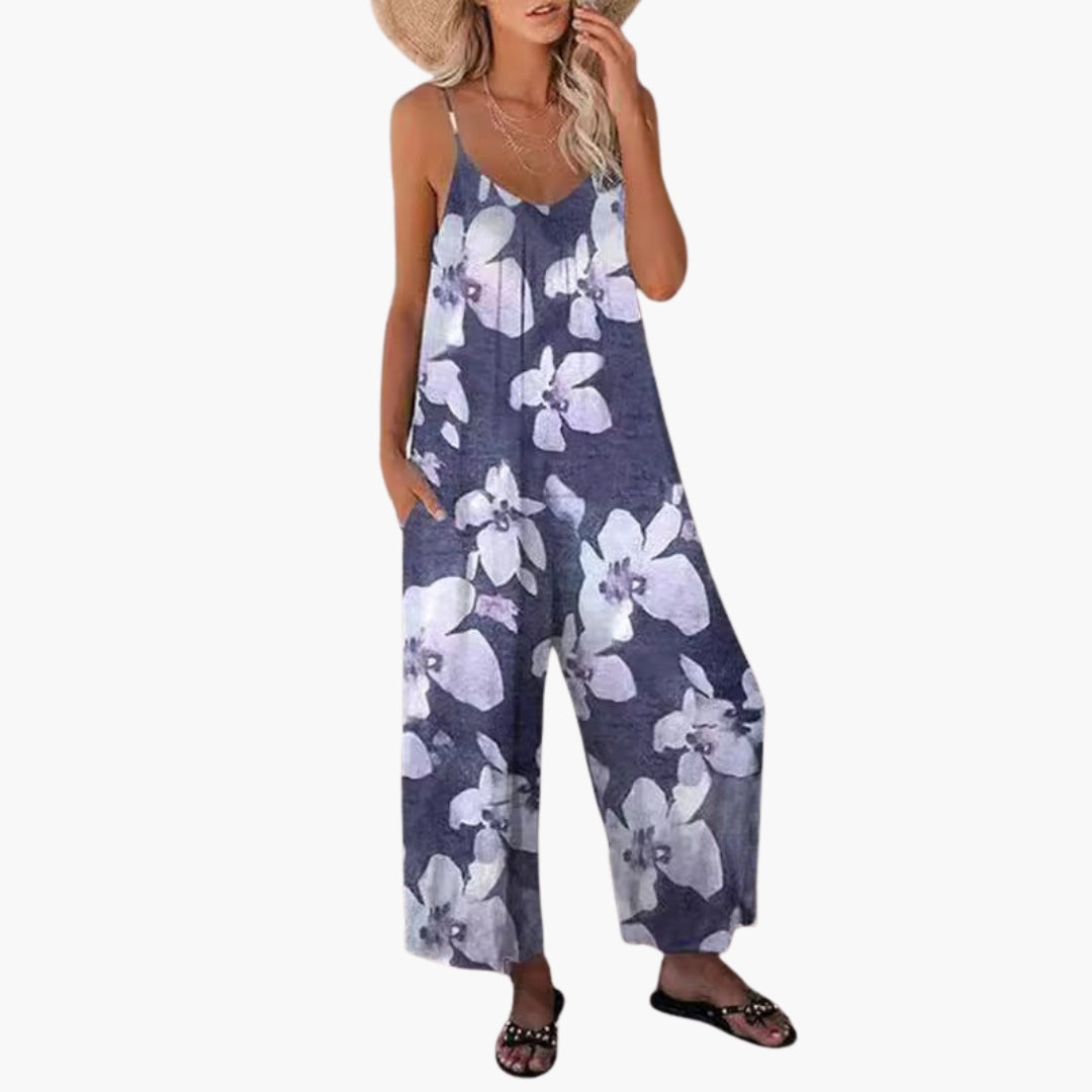 Makenna | Women’s Spaghetti Strap Wide-Leg Jumpsuit