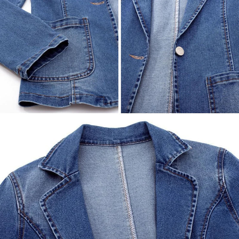 Colette | Women’s Denim Blazer Jacket