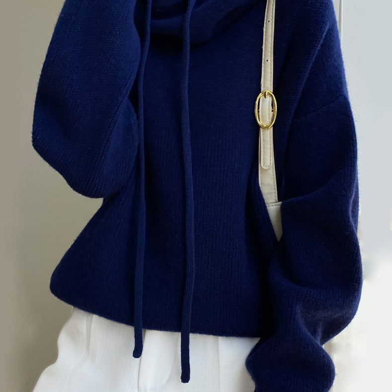 Mavis | Women’s Knit Hooded Sweater