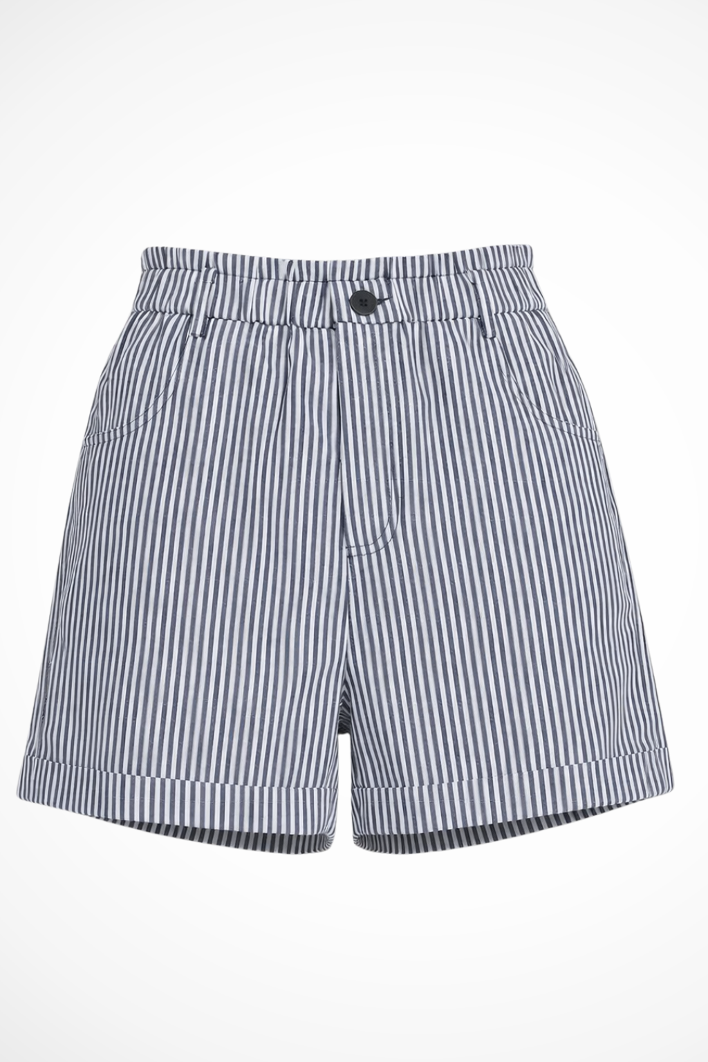 Saffronia | Women’s Striped High Shorts