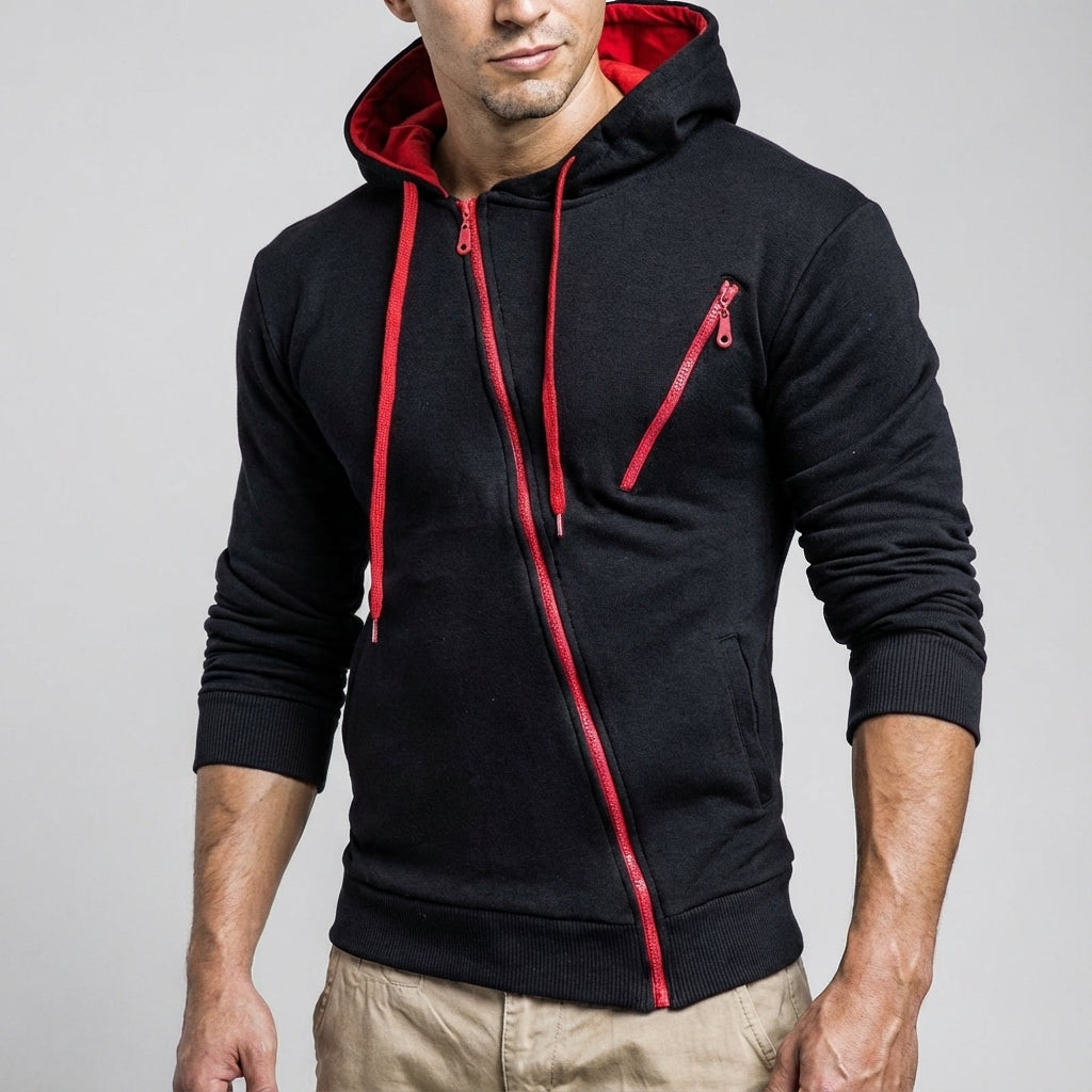 Slater | Men’s Asymmetric Zip Jacket