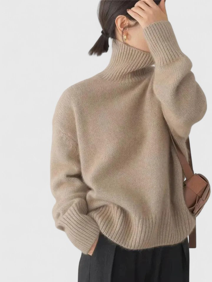 Elysia | Women’s Turtleneck Knit Sweater