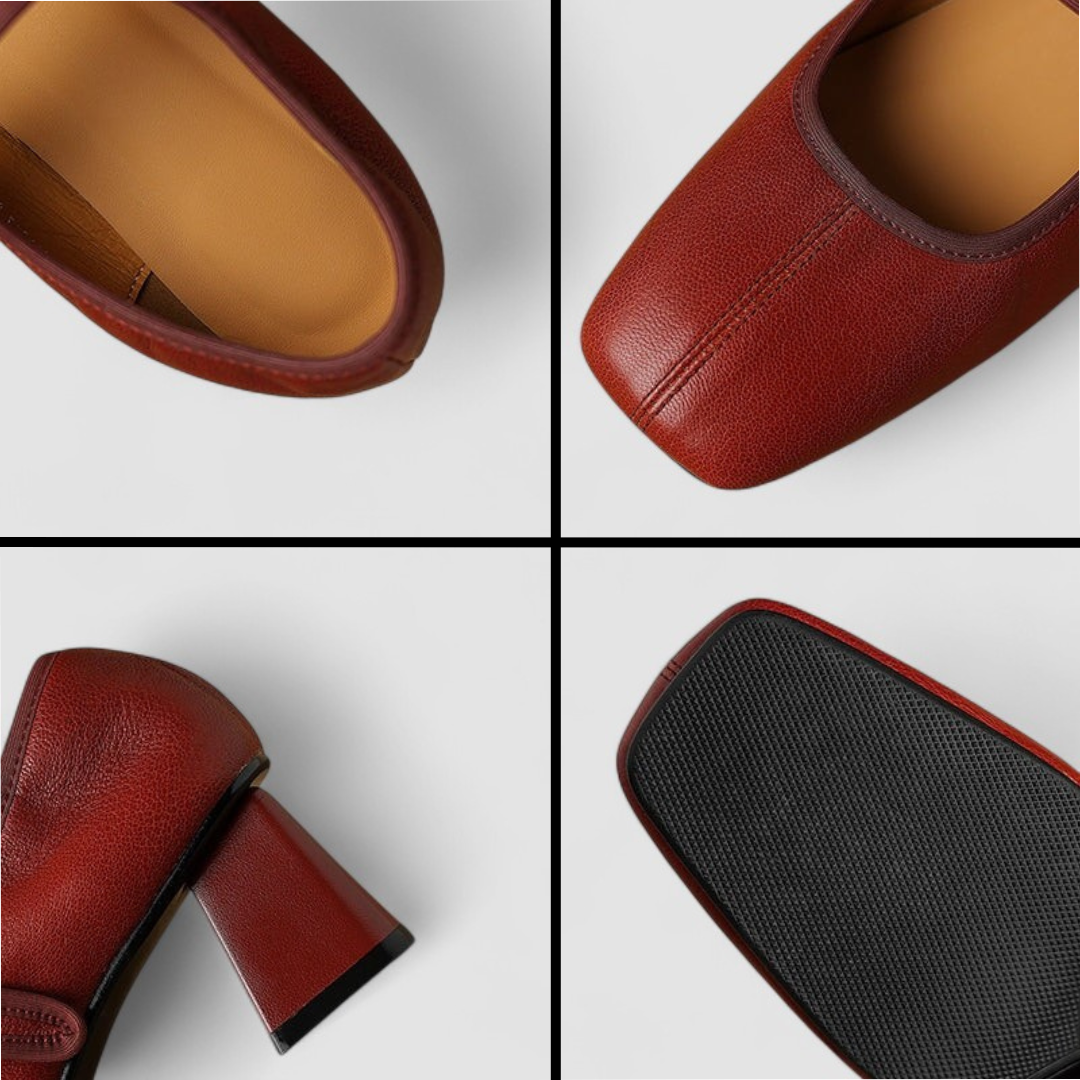 Ondine | Women’s Orthopedic Mary Jane Block Heels
