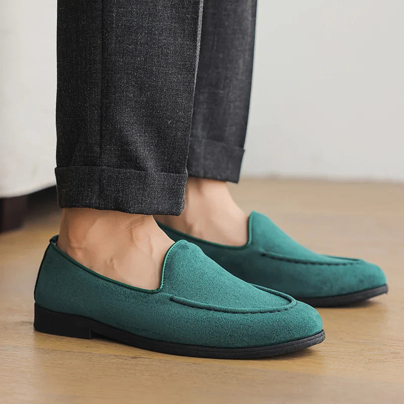 Evren | Men’s Suede Slip On Loafers