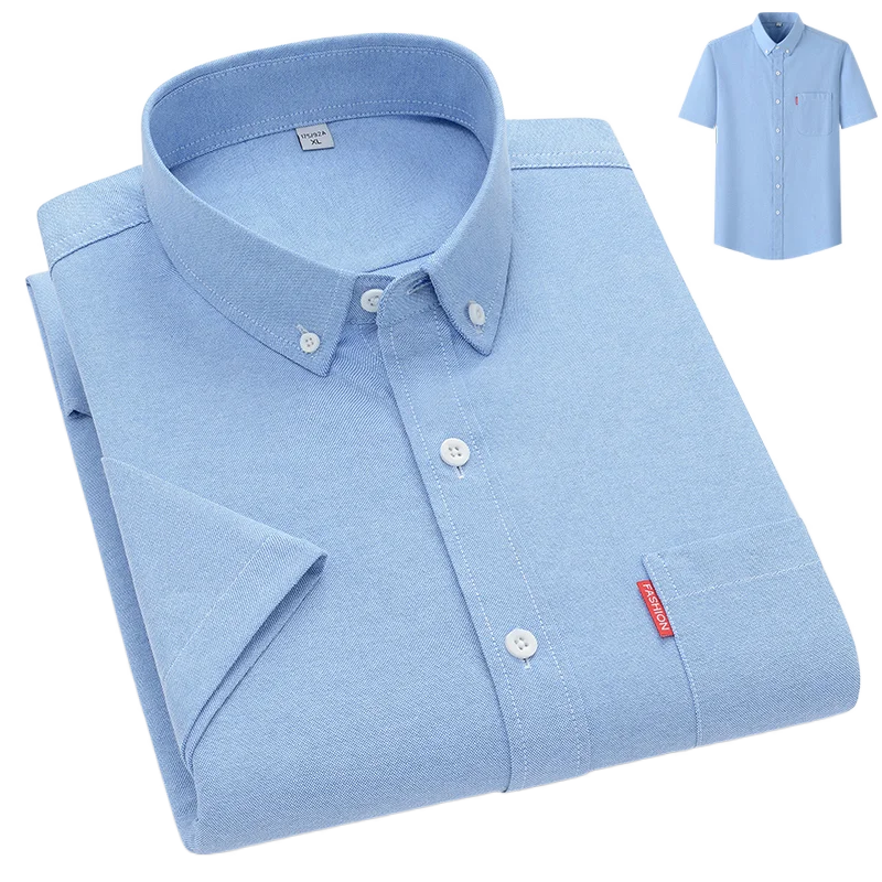 Ace | Men’s Lightweight Cotton Button Up Summer Shirt
