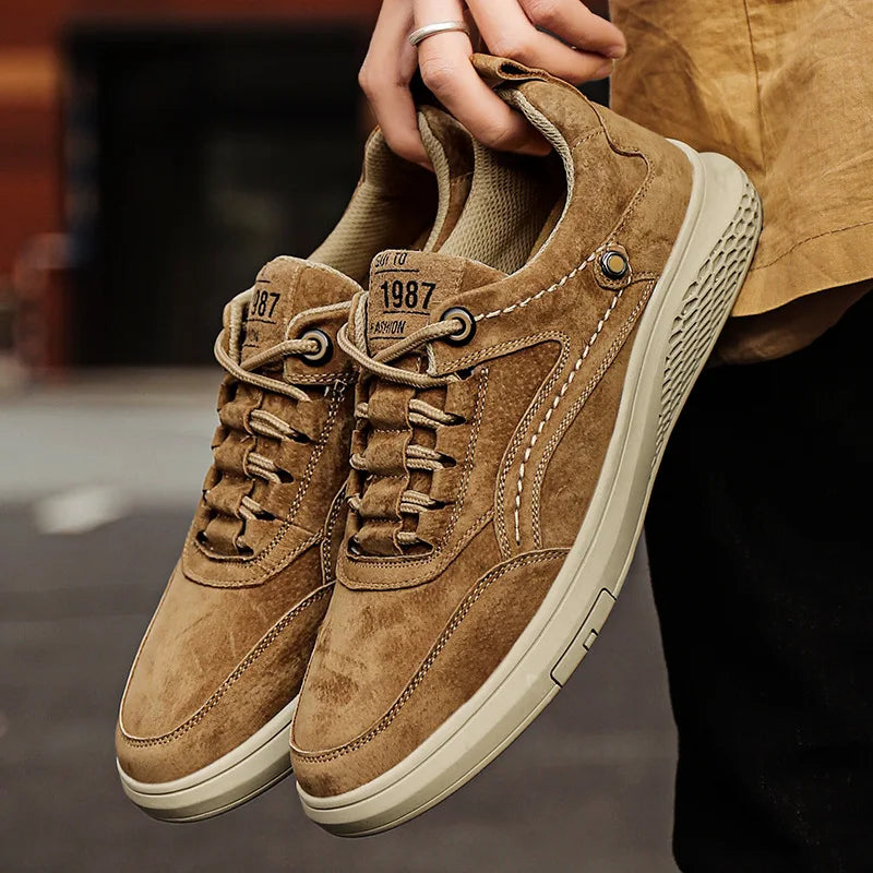 James | Men’s Suede Lace Up Shoes