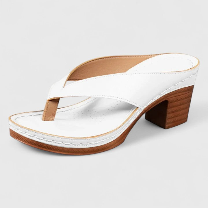 Selah | Women’s Orthopedic Toe Ring Block Heel Sandals