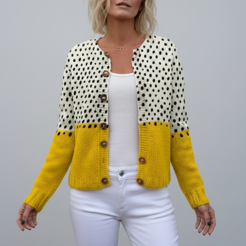 Zorina | Women’s Polka Dot Cardigan