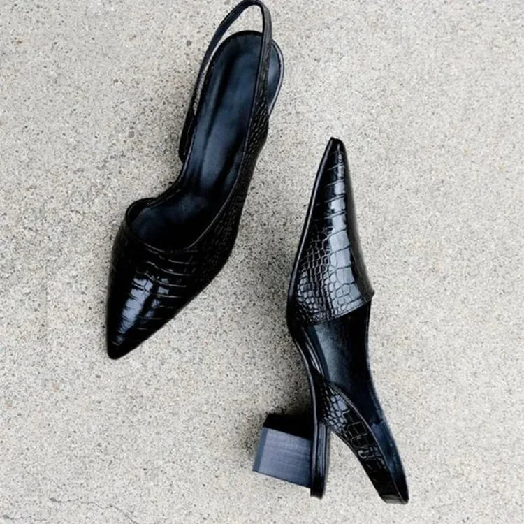 Kendrix | Women’s Sleek Comfortable Pointed Toe Heels