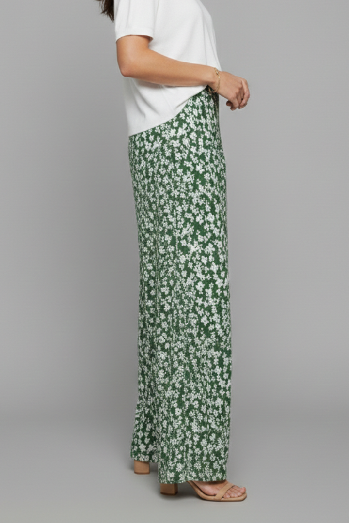 Tinsley | Women’s Floral Wide-Leg Palazzo Pants
