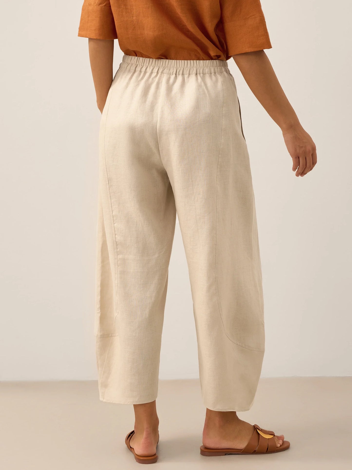 Greer | Women’s Linen Classic Ankle Pants