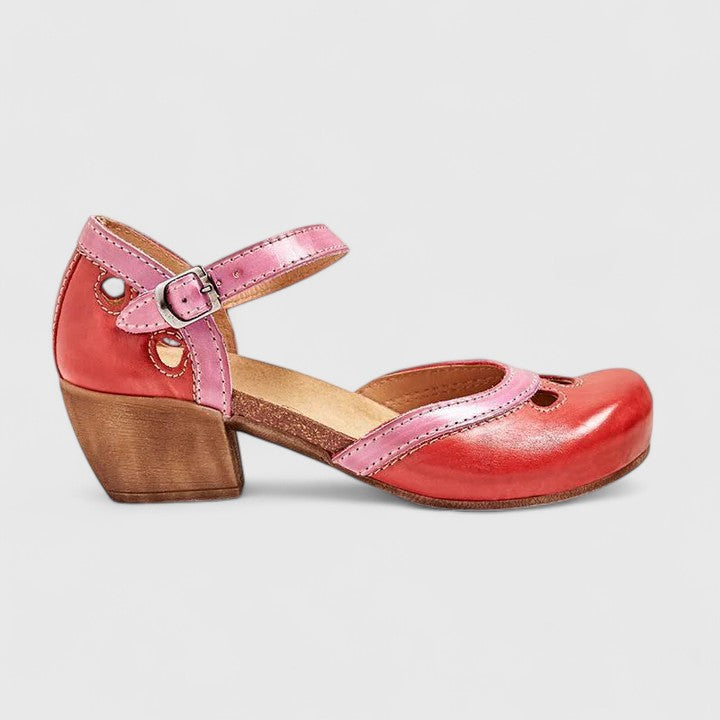 Aubriella | Women’s Orthopedic Colorblock Cutout Sandals