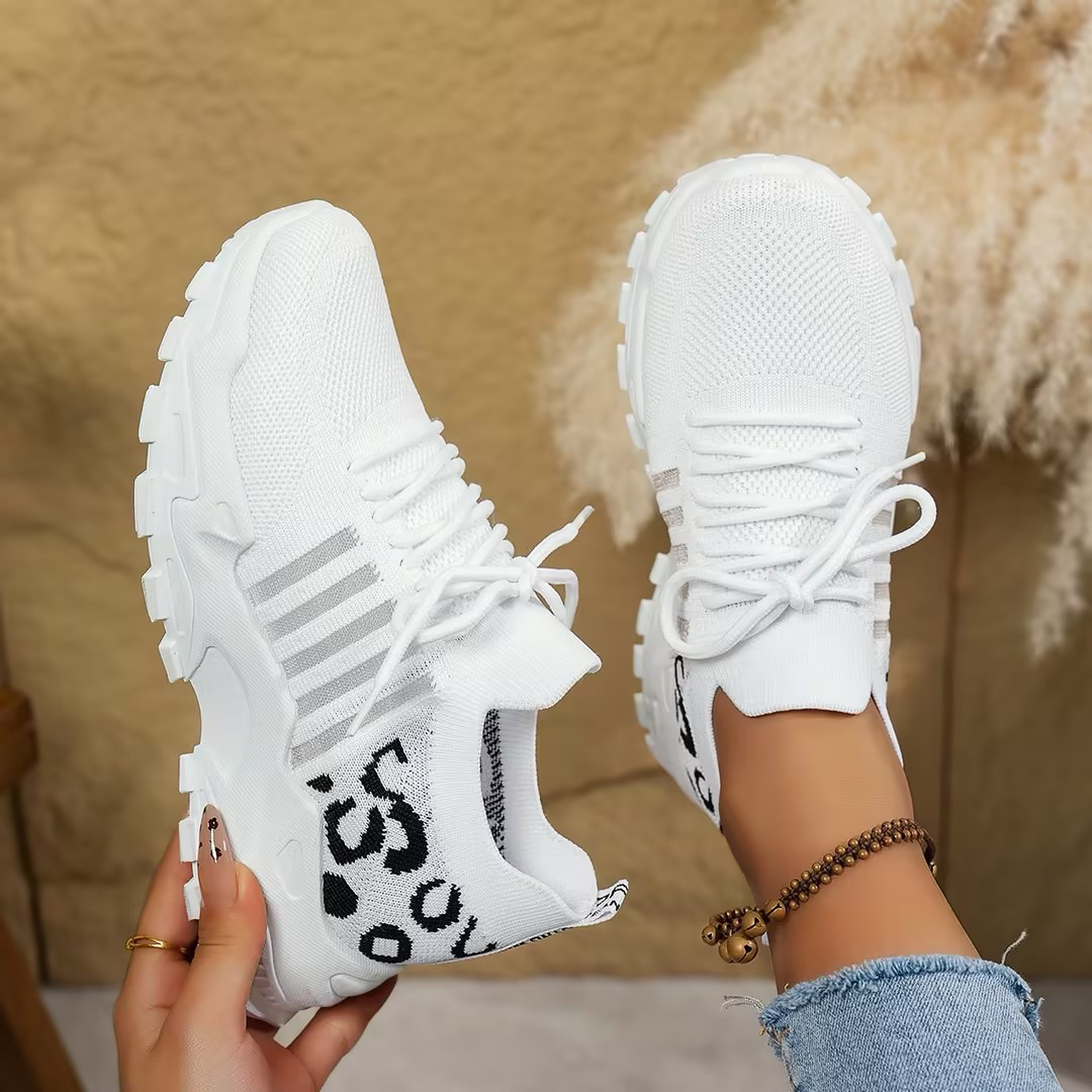 Everly | Women’s Orthopedic Breathable Lace Up Sneakers