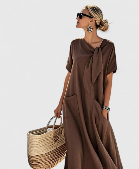 Audra | Women’s Elegant Relaxed Maxi Dress