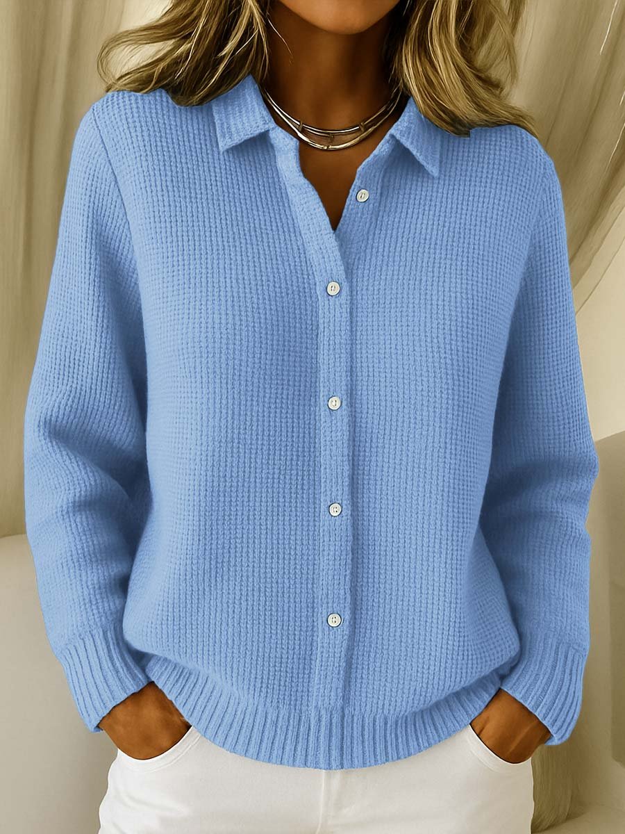 Cassidy | Women’s Collared Knit Cardigan