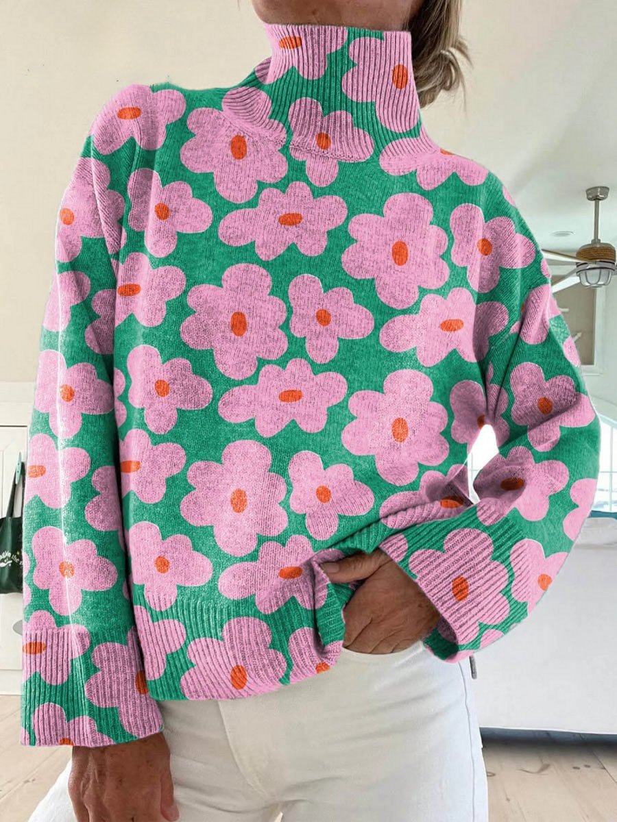 Elodie | Women’s Floral Print Sweater