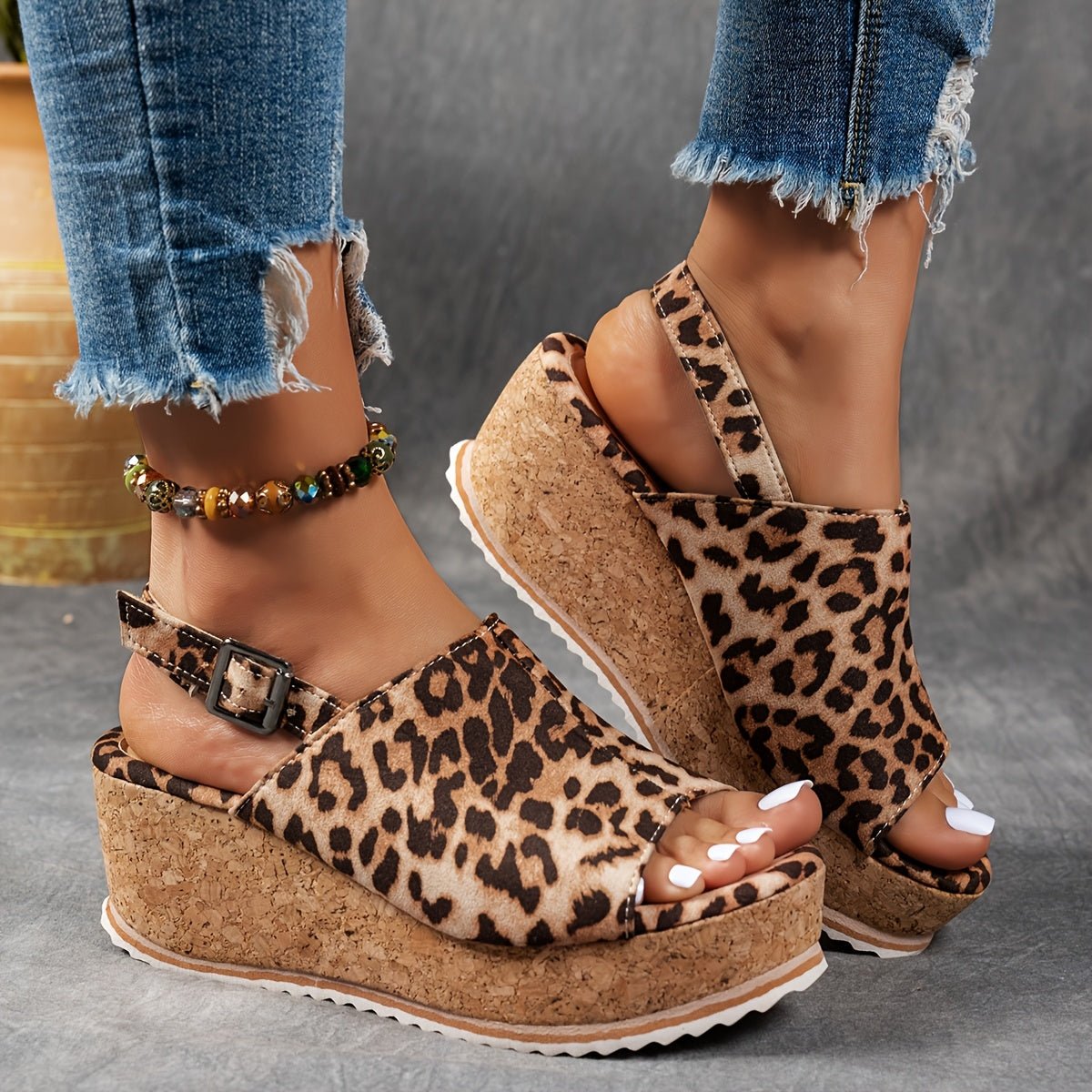 Harlowe | Women’s Cork Platform Sandals