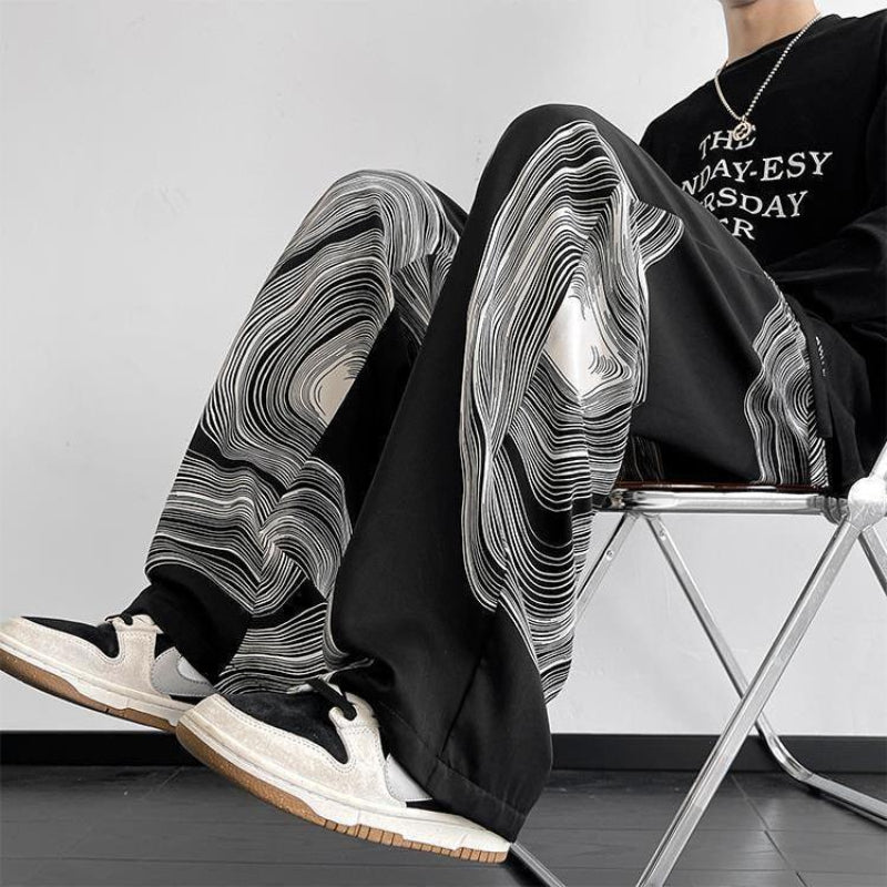 Zane | Men’s Casual Vortex Tie-Dye Pants for Daily Outfits