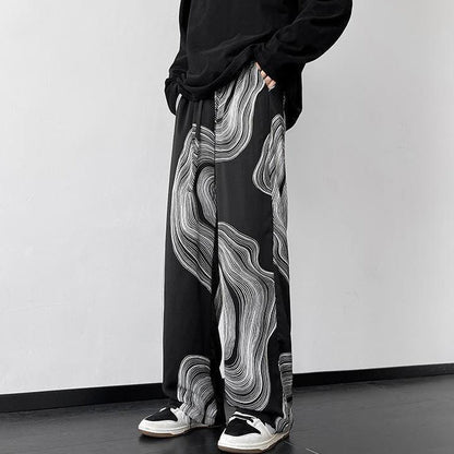 Zane | Men’s Casual Vortex Tie-Dye Pants for Daily Outfits