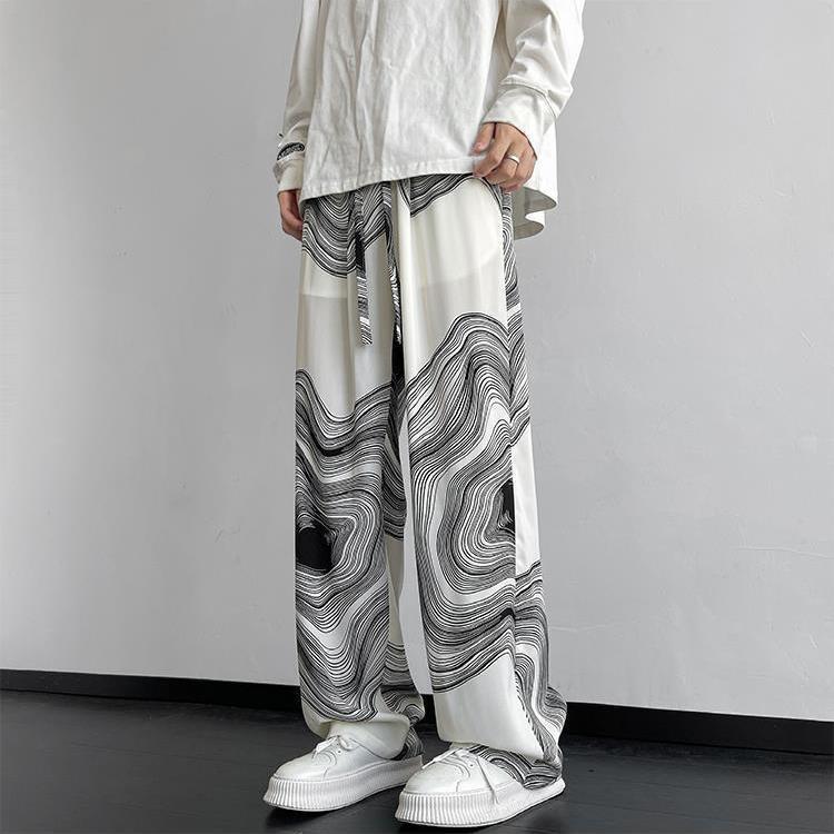 Zane | Men’s Casual Vortex Tie-Dye Pants for Daily Outfits