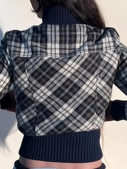 Kendra | Women’s Cropped Zip-Up Jacket