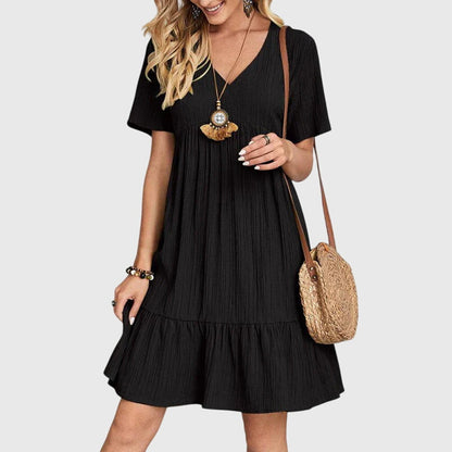 Tessa | Women’s V Neck Mini Dress