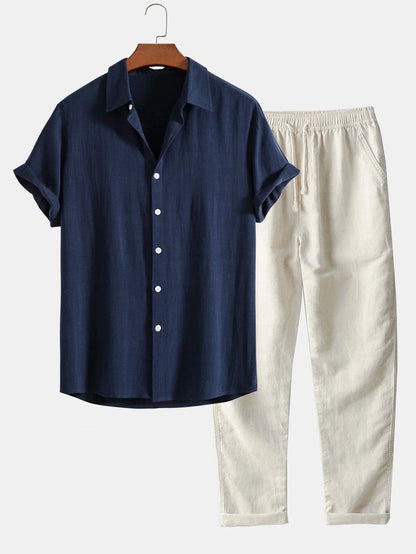 Justin | Men’s Shirt and Pants Set
