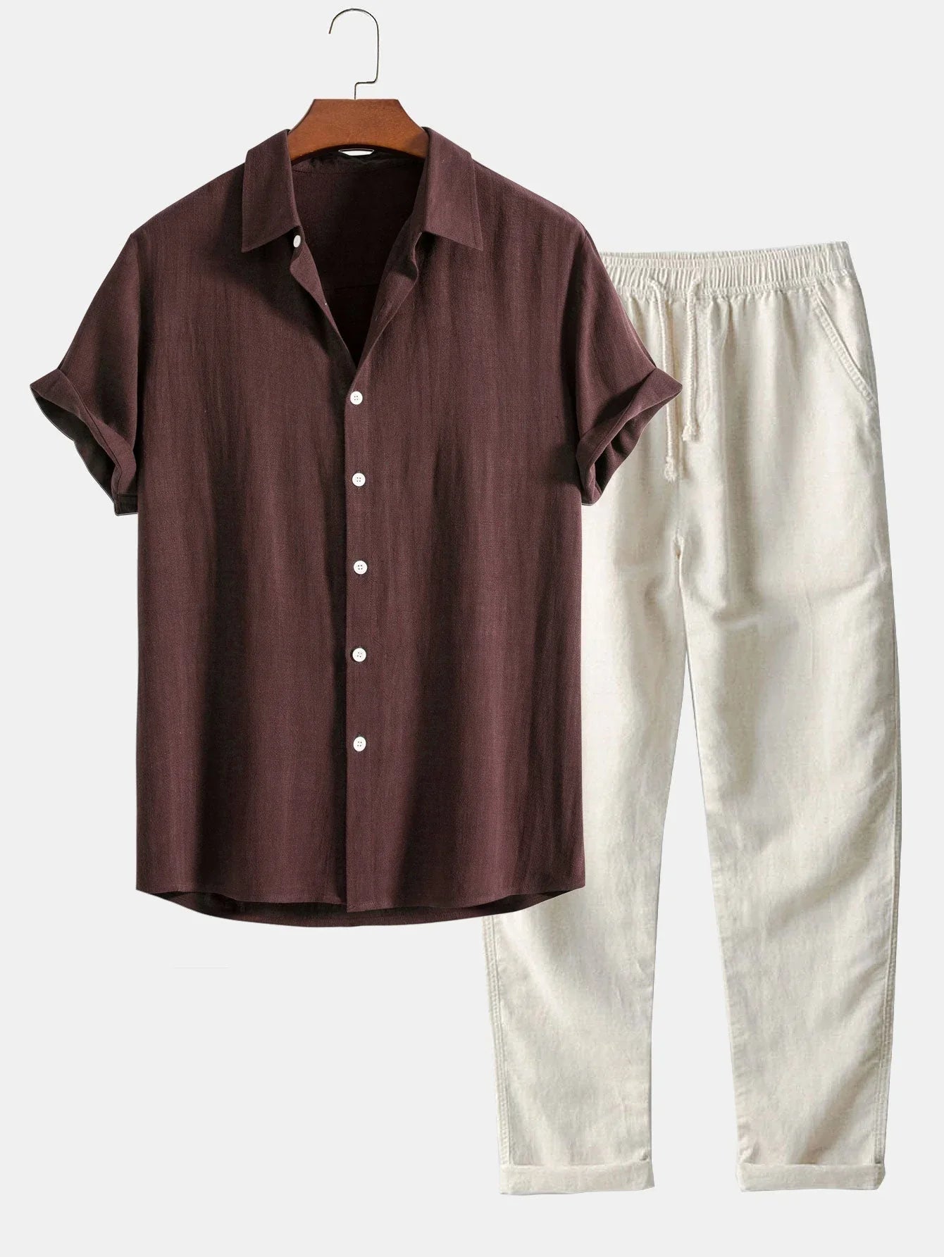 Justin | Men’s Shirt and Pants Set