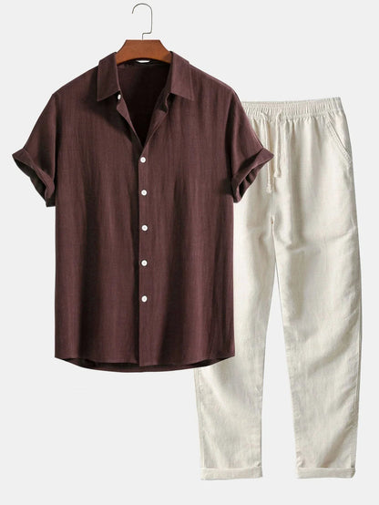 Justin | Men’s Shirt and Pants Set