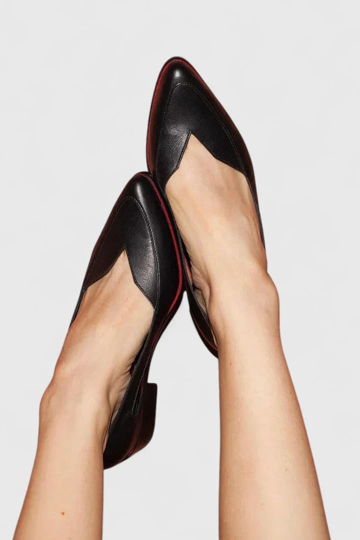 Celine | Women’s Elegant Pointed Toe Low Heel Flats