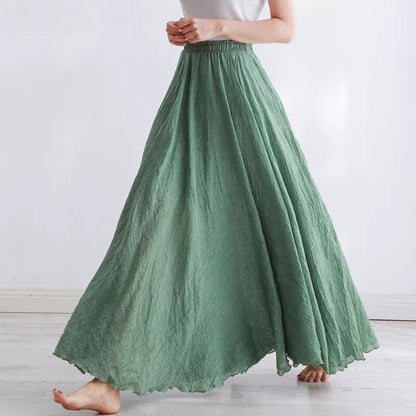 Nora | Women’s Elegant Sunset Maxi Skirt