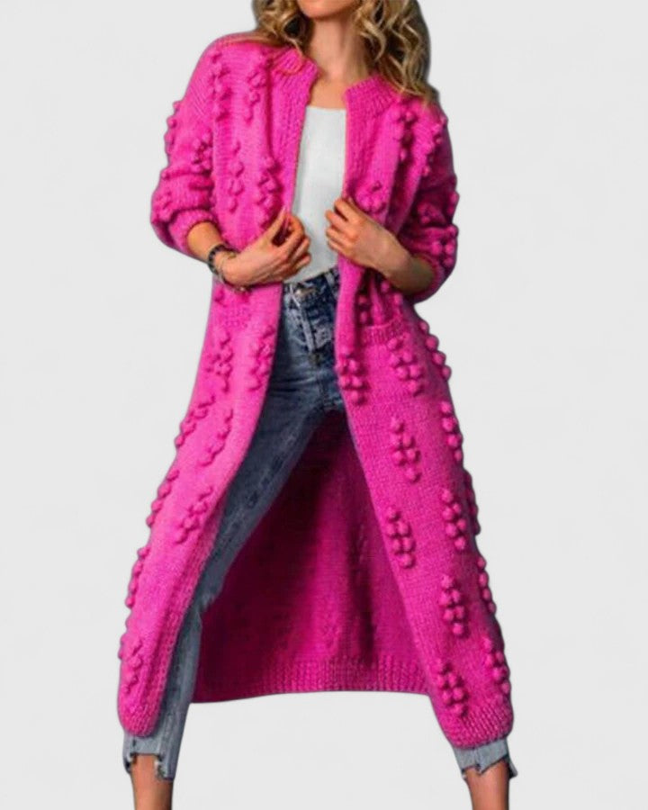 Sienna | Women’s Textured Longline Coat