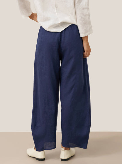 Greer | Women’s Linen Classic Ankle Pants