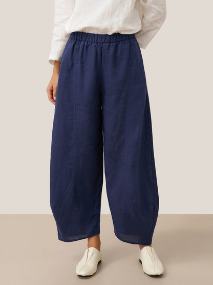 Greer | Women’s Linen Classic Ankle Pants