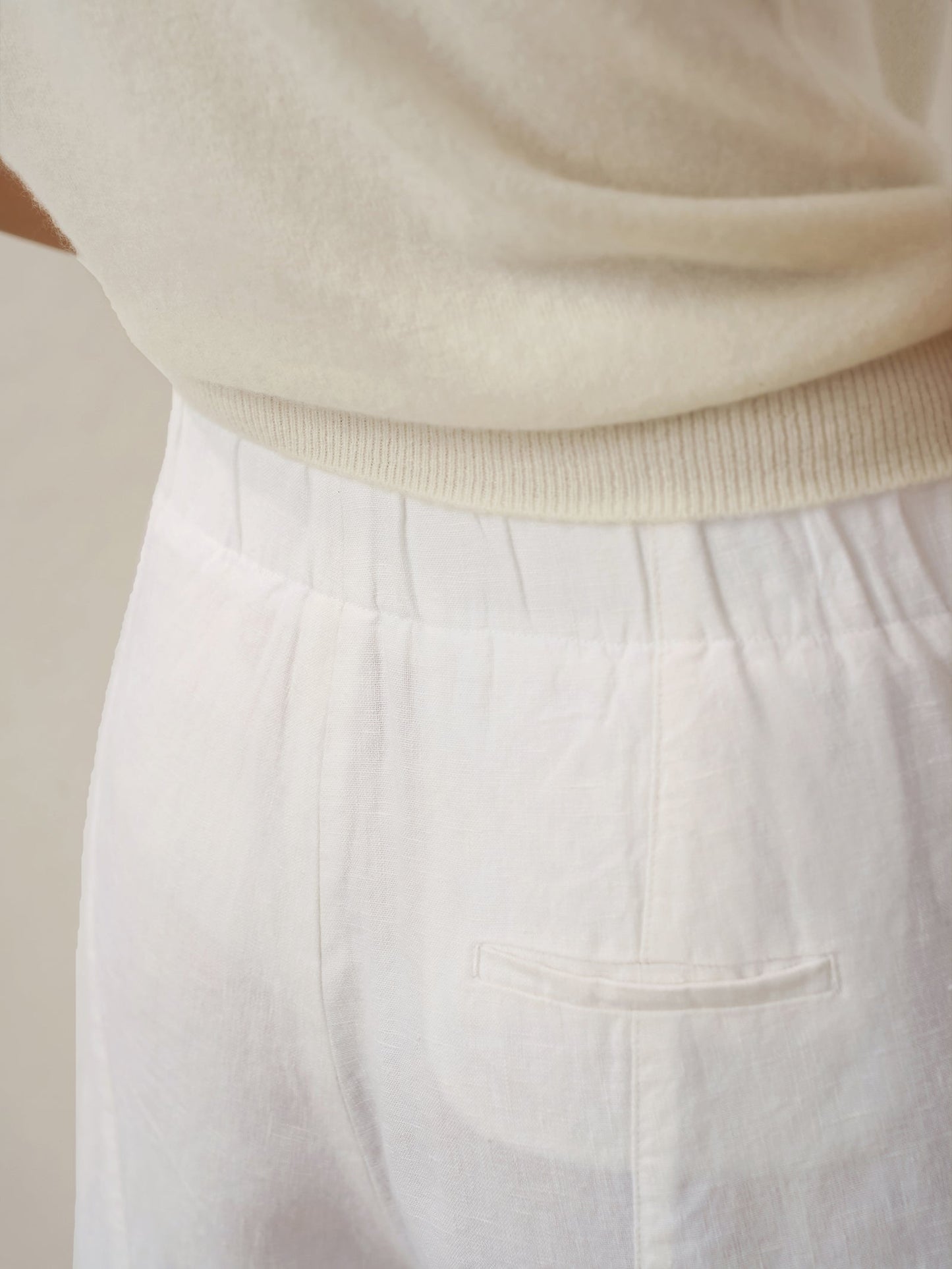 Teagan | Women’s Linen Relaxed Fit Straight Leg Trousers