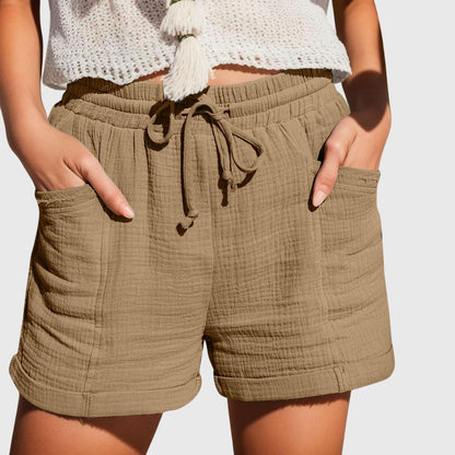 Juniper | Women’s Elegant Drawstring Summer Shorts