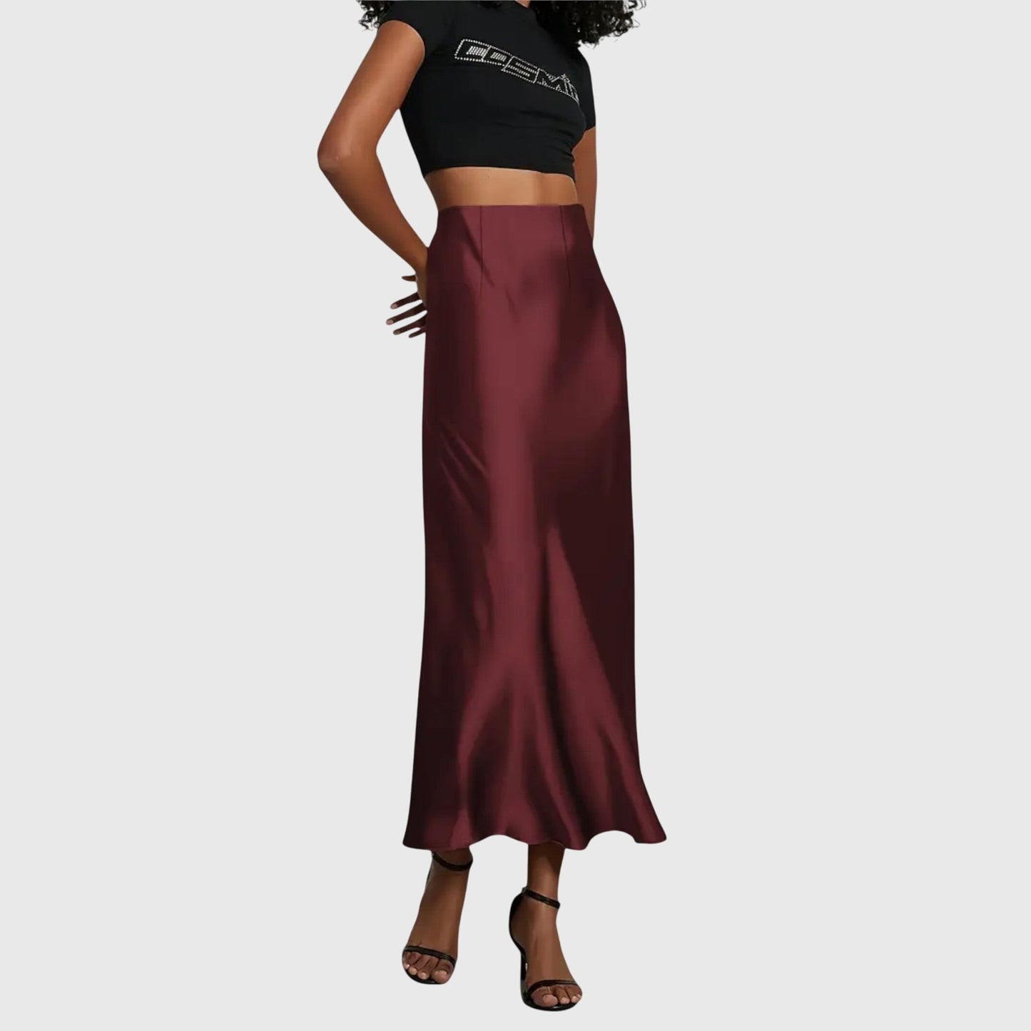 Whitney | Women’s Bias-Cut Midi Skirt