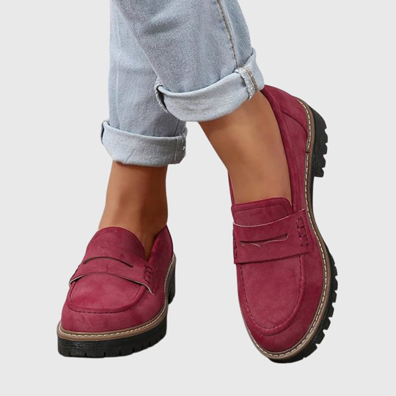 Franz | Women’s Timeless Suede Penny Loafers